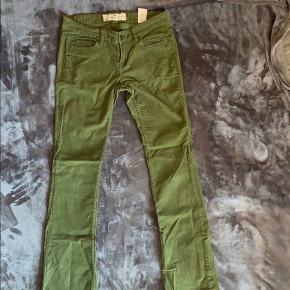H&M Womens Pants Size 8 Olive Green - Picture 5 of 6